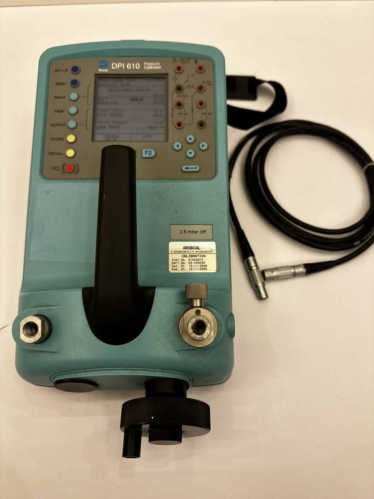 Druck DPI610 Pressure Calibrator