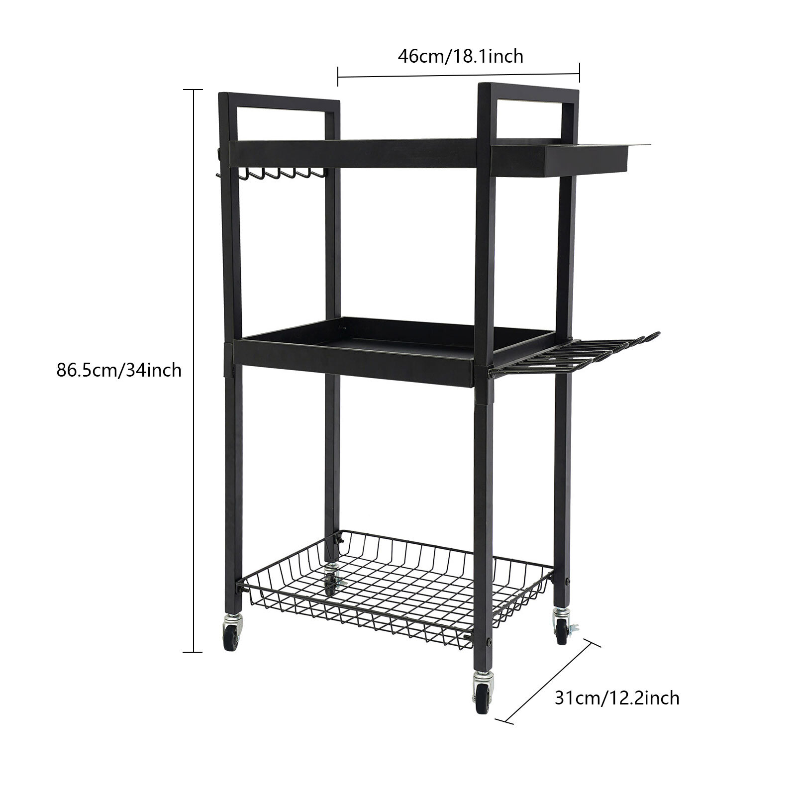 Power Tool Organizer Tool Organizer with Wheels Power Tool Storage Cart