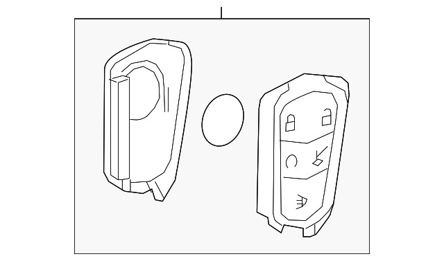 Genuine GM Transmitter 13564995