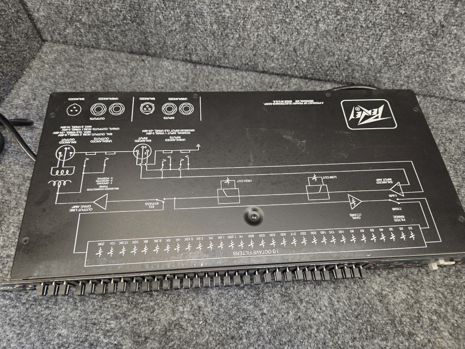 Peavey EQ 31 Equalizer 1/3 Octave Graphic Equalizer