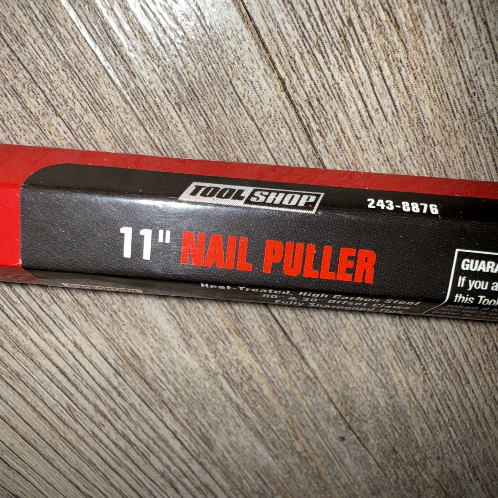 (2) NEW Double Ended Nail Puller RED 90° & 30° - 11" Long