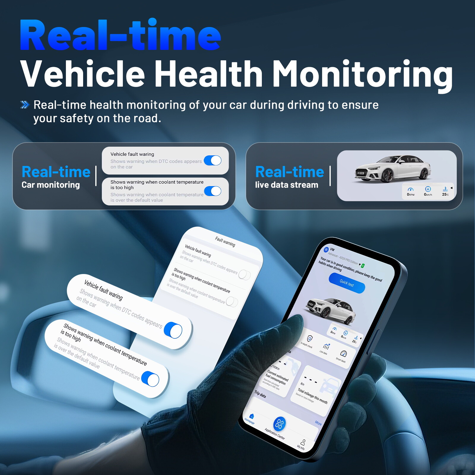 XTOOL AD20 Pro BT OBD2 Scanner Code Reader All System Diagnostic Tool AI-Assist