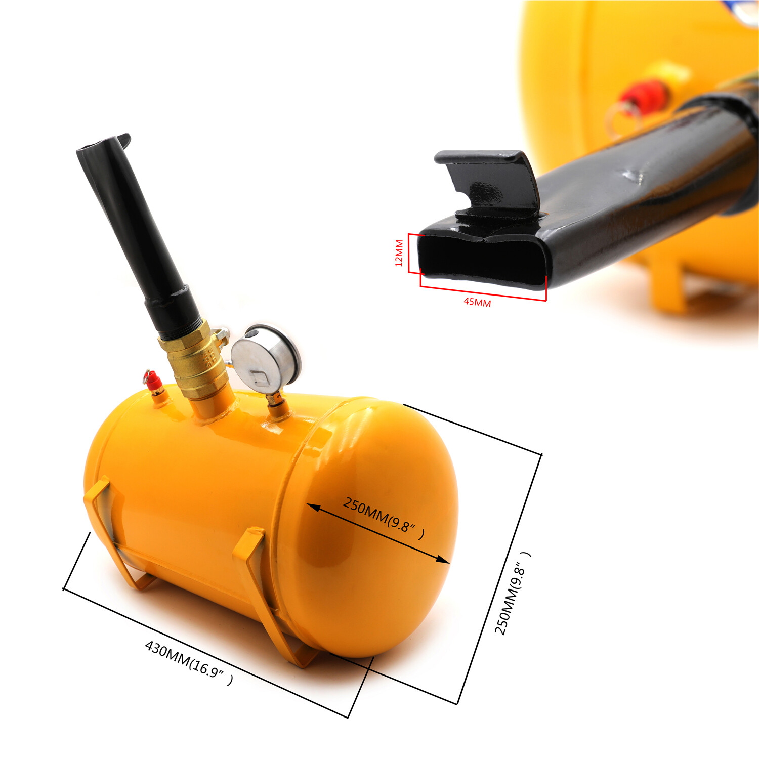 5 Gallon Air Tire Bead Seater Blaster Tool Seating Inflator Truck ATV 145PSI