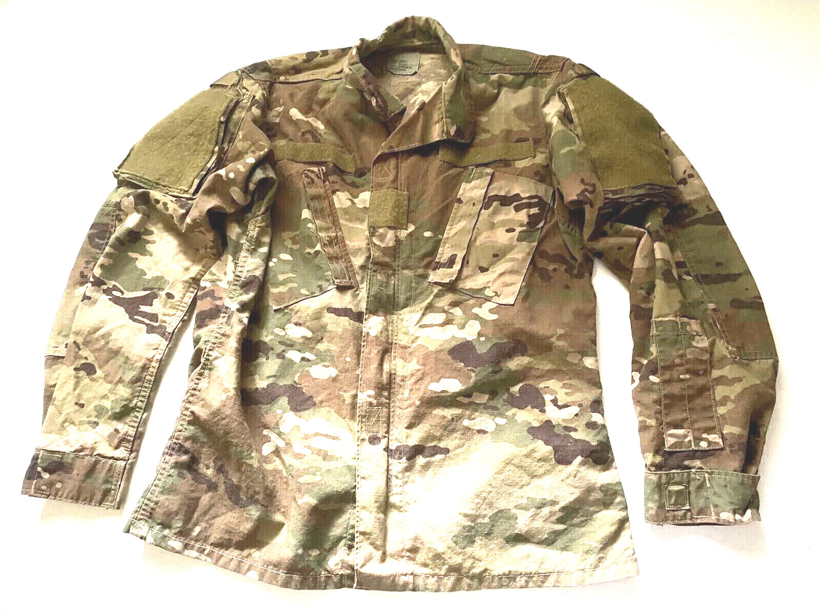 US Military Issue OCP Multicam Camo Army Combat Coat Jacket Size Small Reg