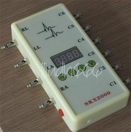1PC SKX-2000C ECG Signal Simulator LED Display ECG Signal Generator 10-200bpm