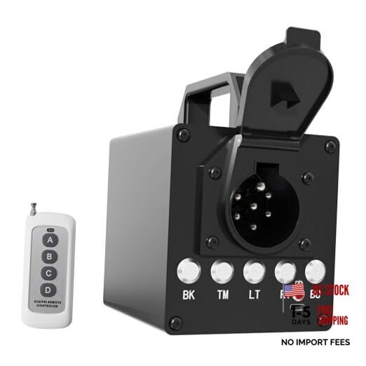 with2V0Ah Battery, Wireless Remote Control 1 Portable Trailer Light Tester Box