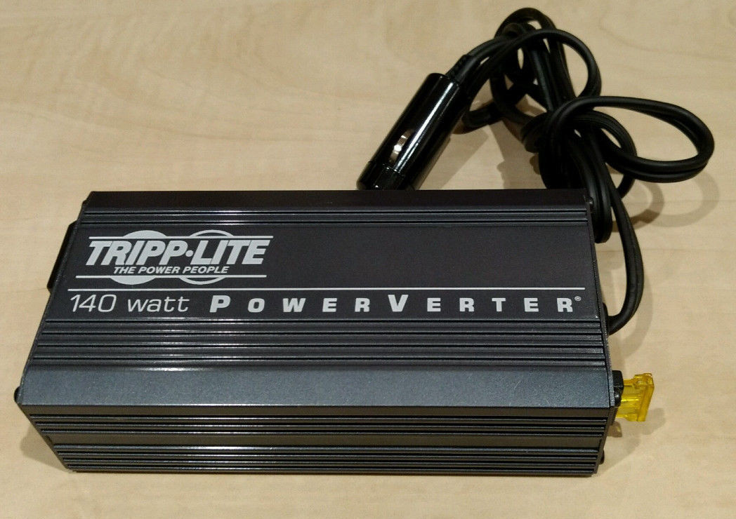 TrippLite 140-Watt 140W PowerVerter,115V AC Outlet, Ultra-Compact Inverter PV140