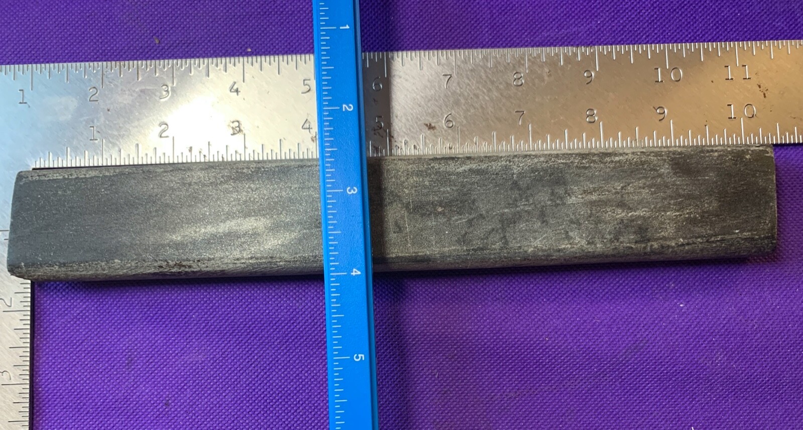 Vintage 1930s 1940s Finnish Finland Natural Water Oil Sharpening Stone Hone