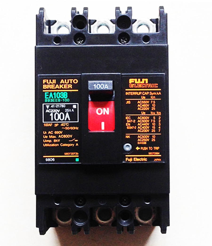 Fuji EA103B 100A Circuit breaker 3P new
