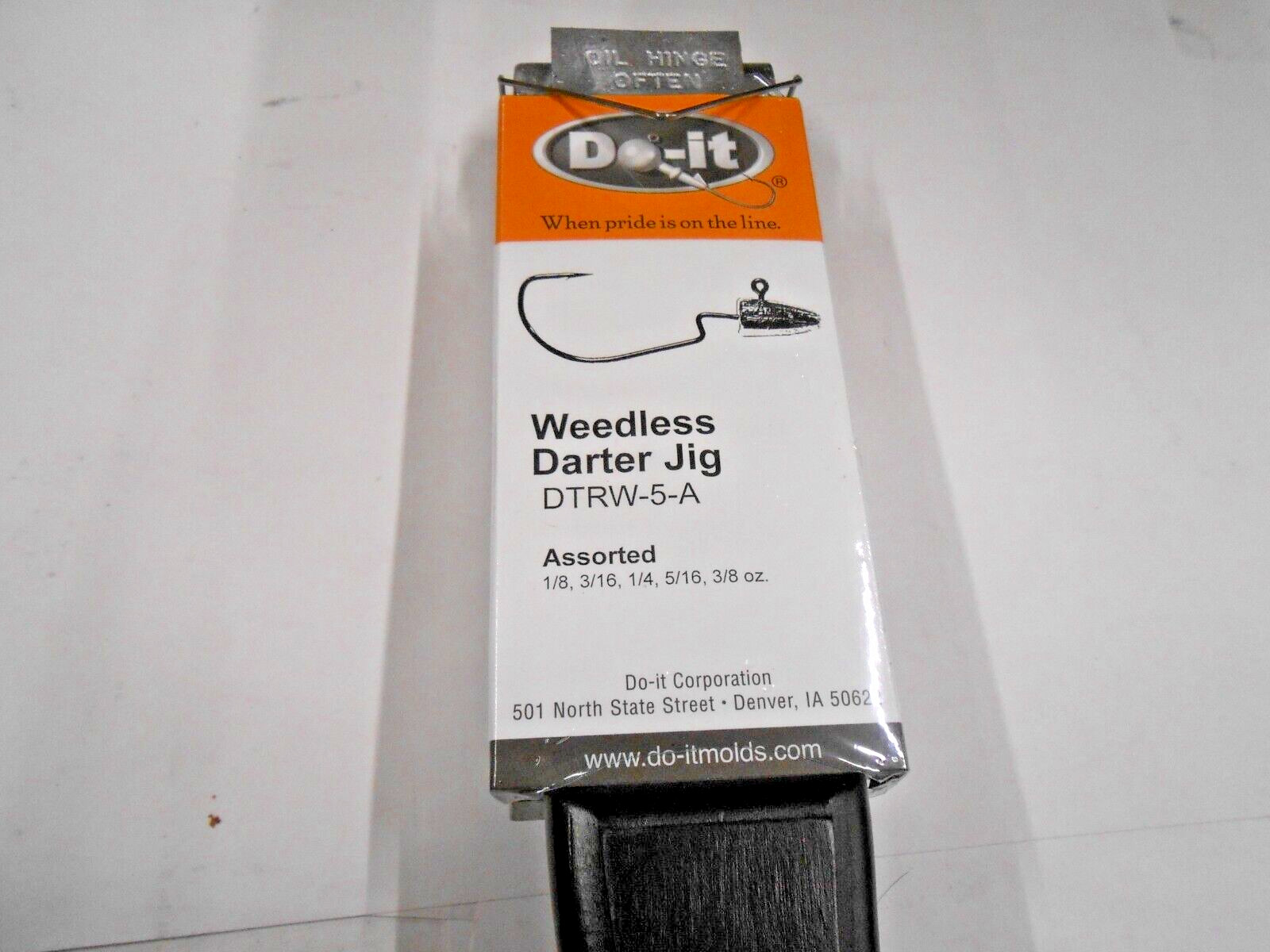 3541 Do-It Weedless Darter Jig Mold 1/8 - 3/8 oz