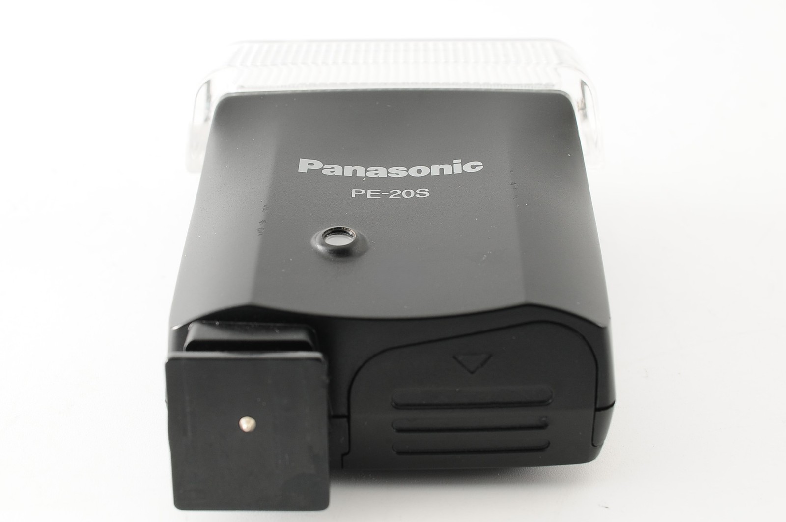 Near MINT Panasonic PE-20S Black Electronic Flash Unit Hot Shoe Camera JAPAN