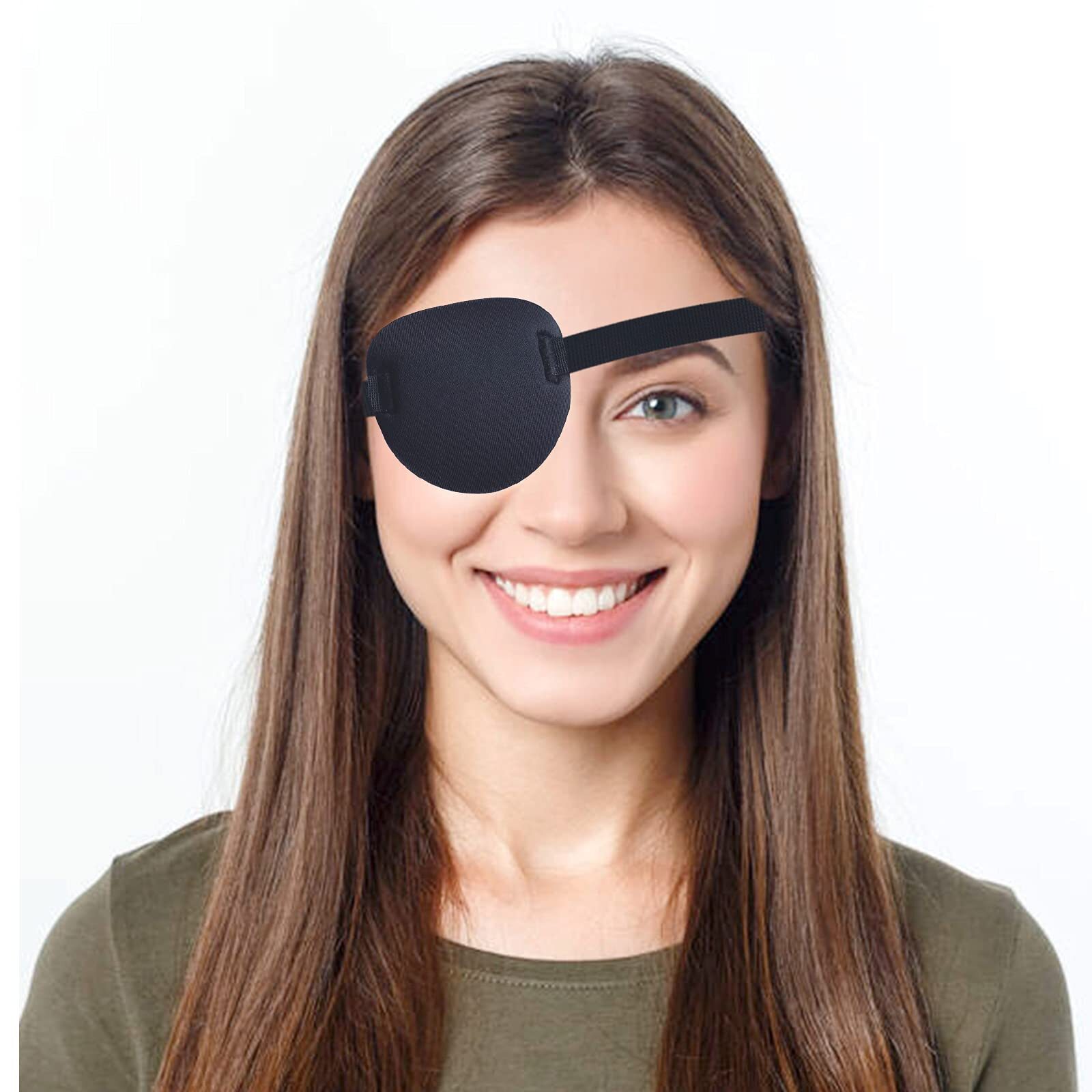 Eye Patches for Adults Adjustable Medical Eyepatch for Lazy Eye Adult
