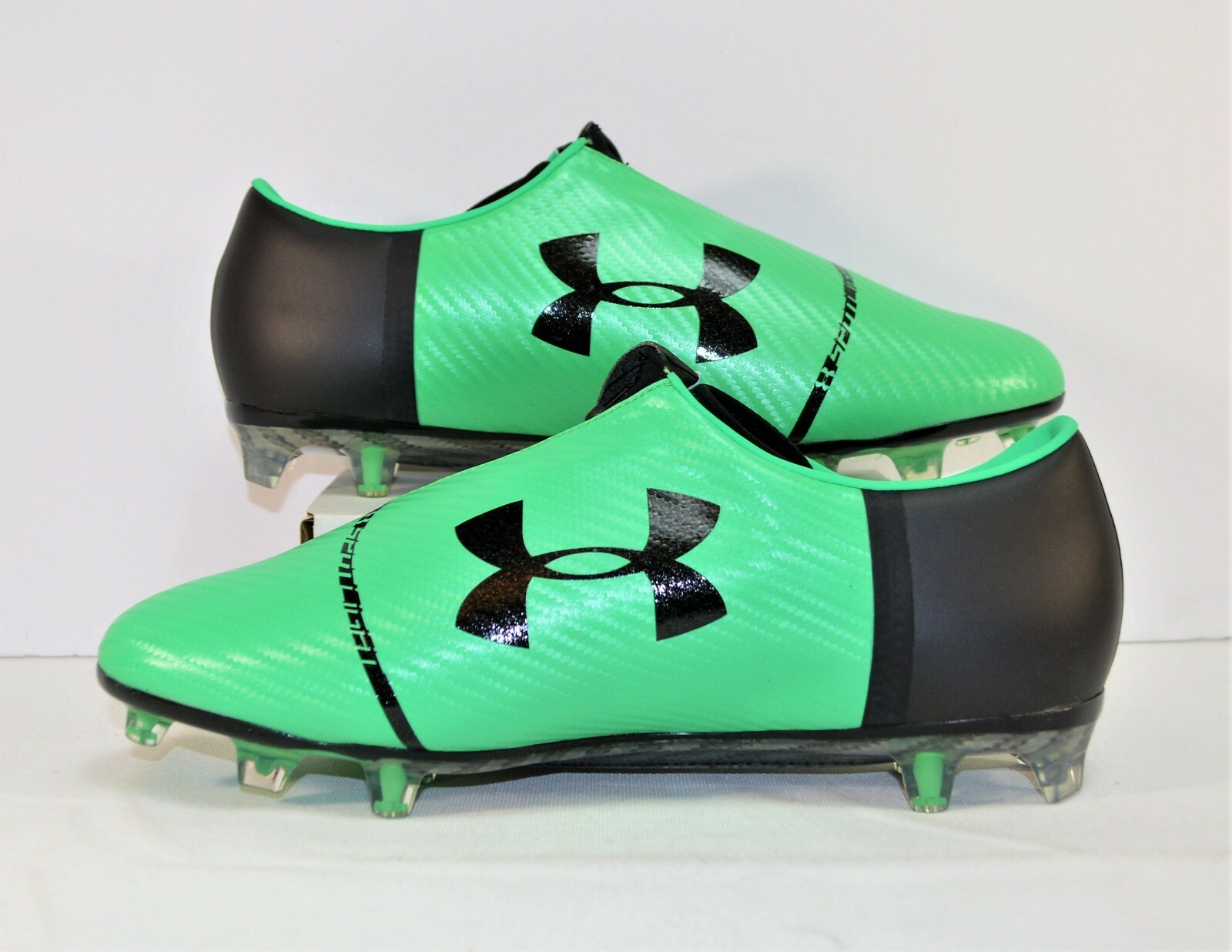 Under Armour Spotlight FG Green & Black Soccer Cleats SZ 10.5 NEW 1289531 003