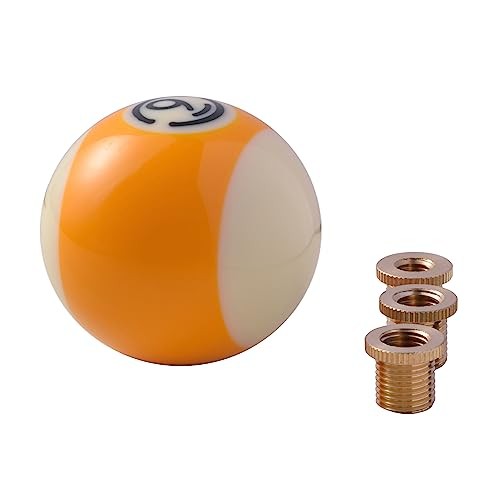 Pool Ball Shift Gear Knob Gear Shift Knobs Round Billiard Ball Shifting Gold 9