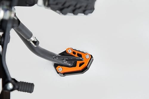 Motorcycle Side Stand Extension Kickstand Plate Compatible With 890 orange-1