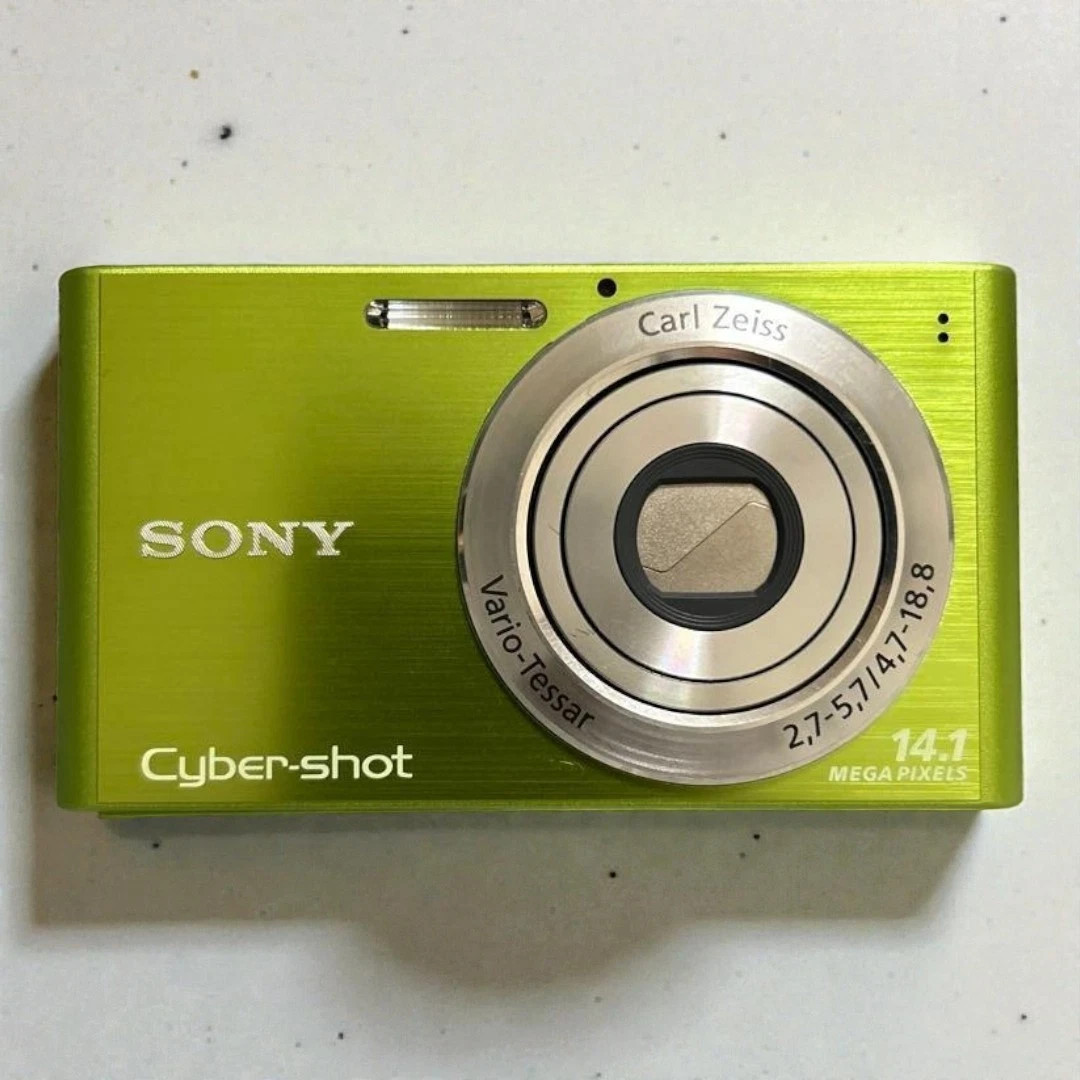SONY Cyber-shot DSC-W320 14.1 MP 3.0x Optical Zoom Green English Digital Camera