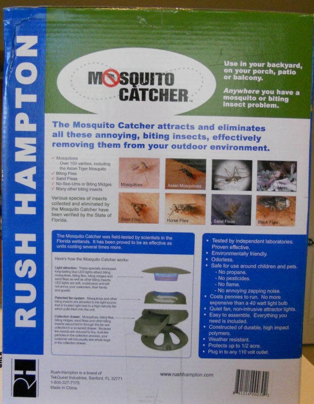 MOSQUITO CATCHER RUSH HAMPTON 61005 NEW OPEN BOX