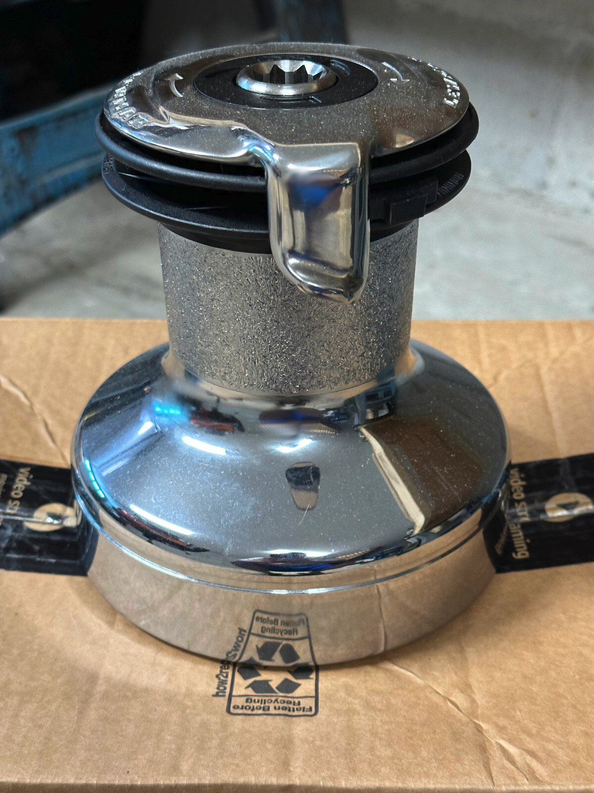 Lewmar EVO Size 45 Self-Tailing Winch - Chromed Bronze - Like new