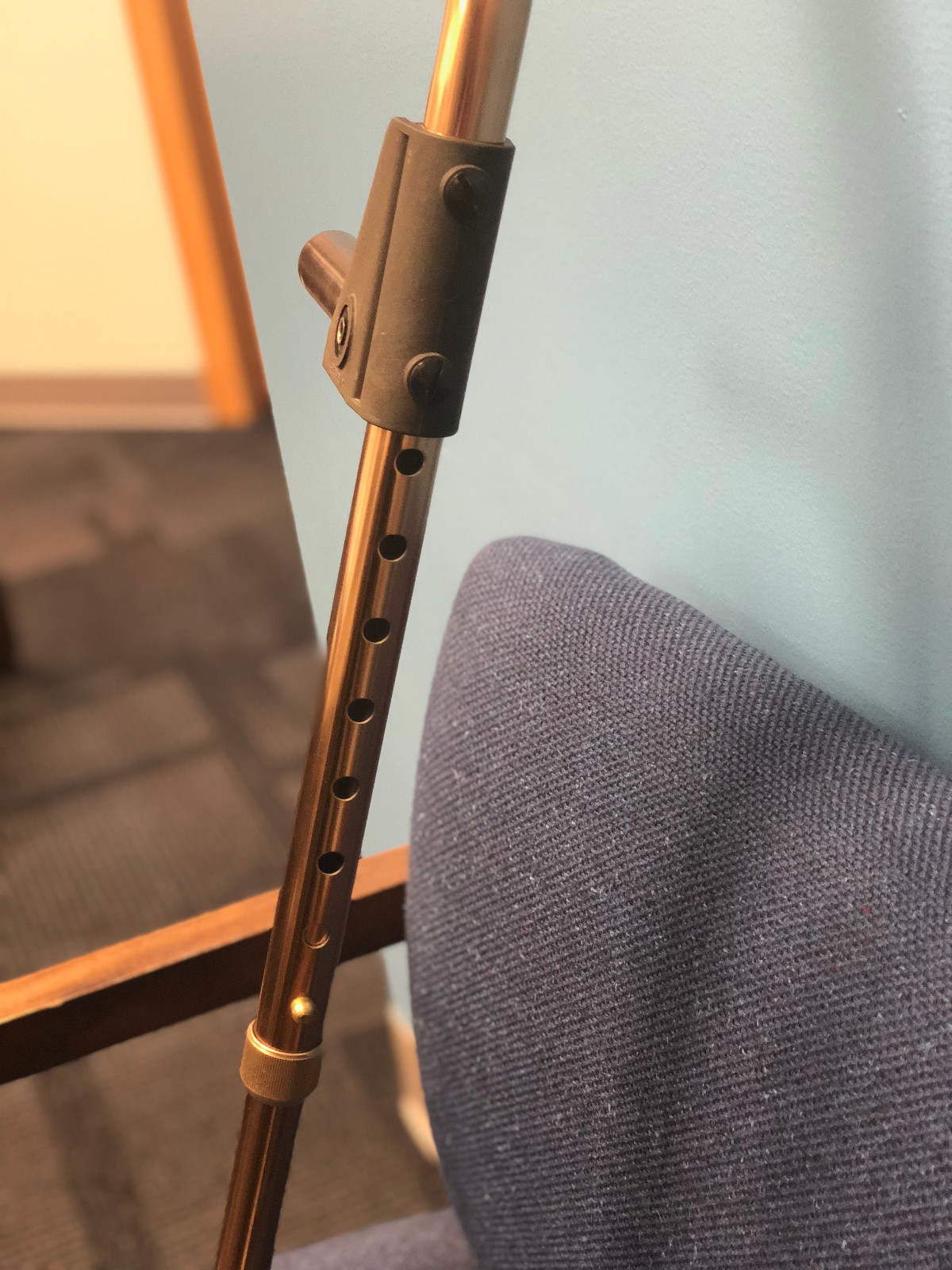 New Bronze Walking Cane • CareBorne Easy-Up Adjustable Ergonomic Handle