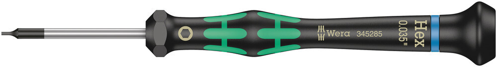 Wera 345285, 2054 Screwdriver for hexagon socket screws , 0.035" x 40 mm