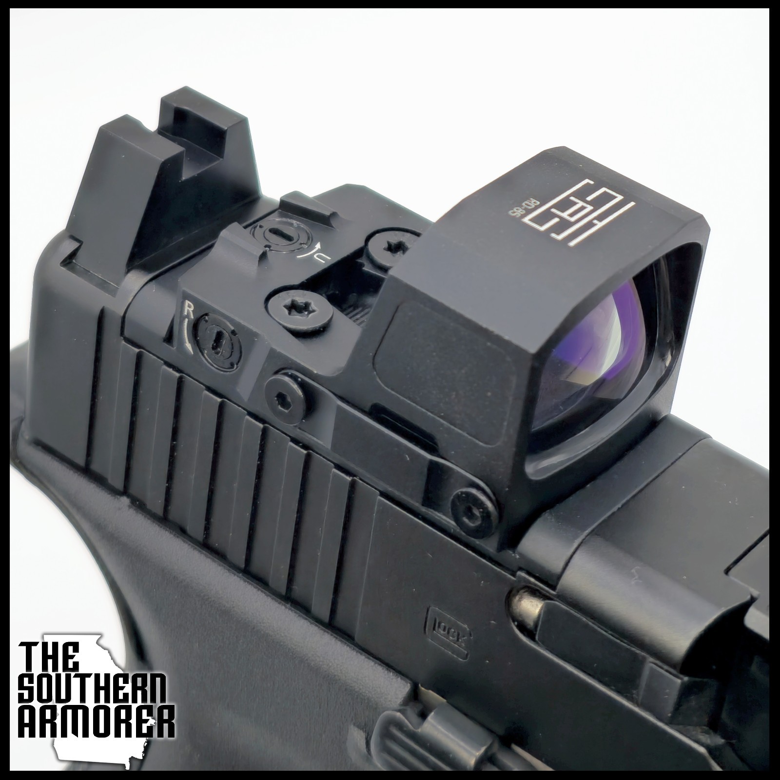 Micro Green Dot Sight 3 MOA RMSc/K Footprint Shake Awake Side Battery GLOCK® MOS