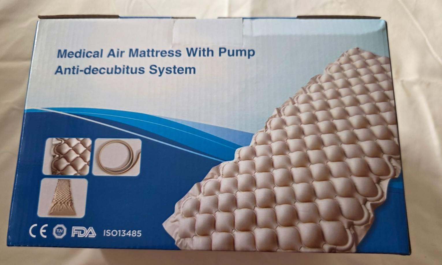 MEDICAL  AIR  MATTRESS WITH PUMP ANTI-DECUBITUS SYSTEM-NEW