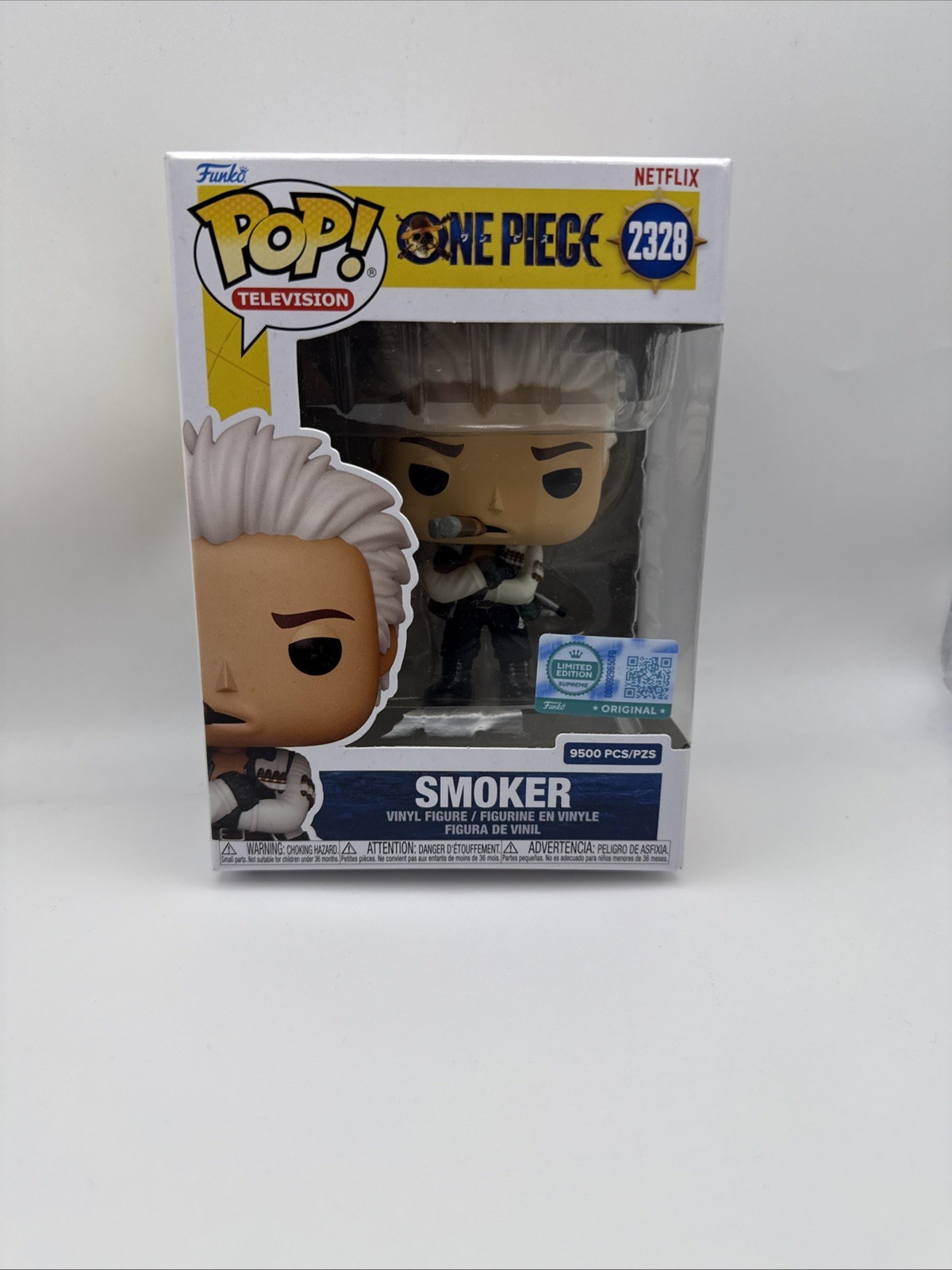 Funko Pop! Supreme Le: One Piece - Smoker (Live Action) - GameStop #2328 NEW
