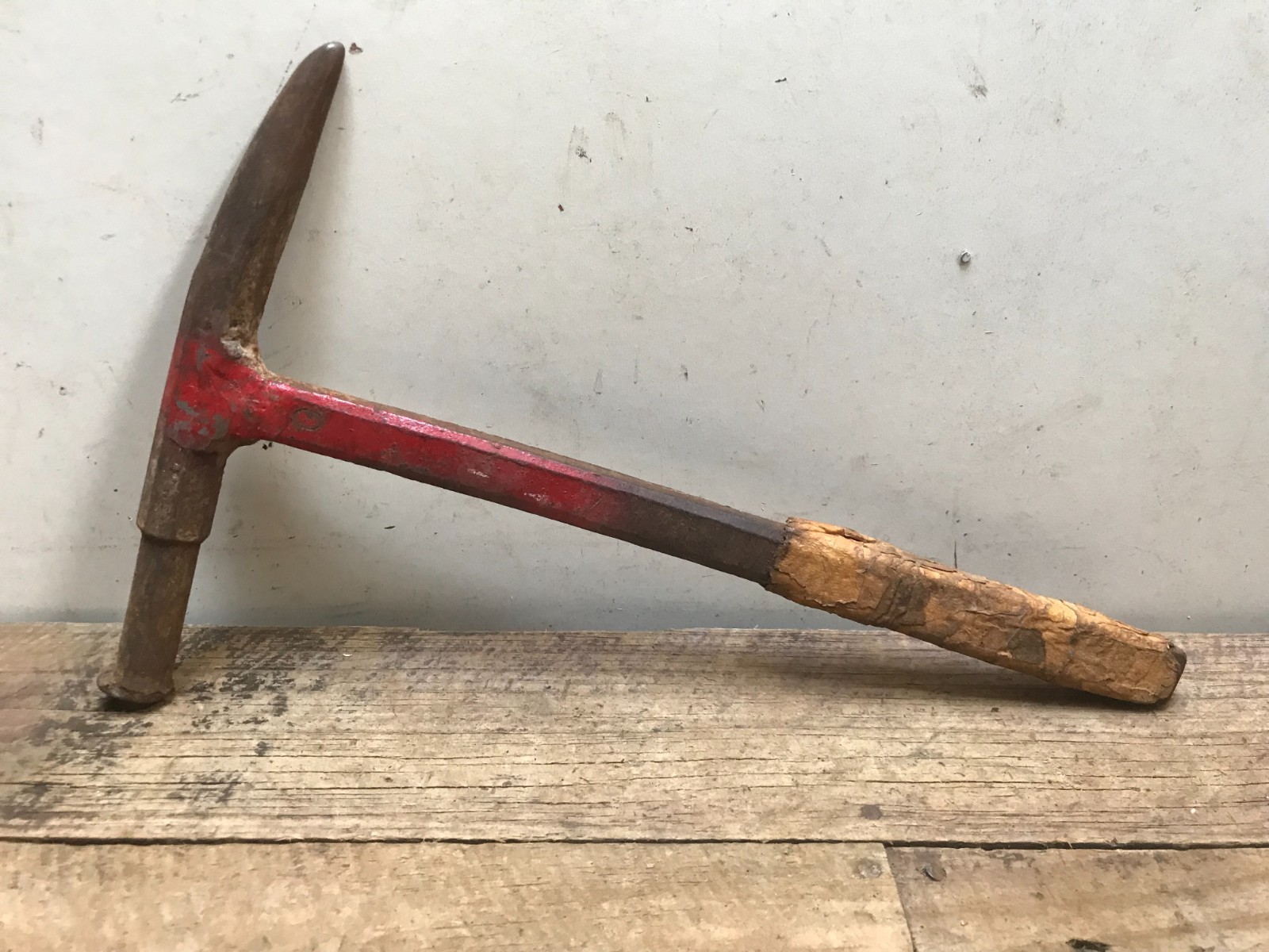 Homemade Chesil Hammer Blacksmith Stone Mason Mining Tool 2 1/4 lb.