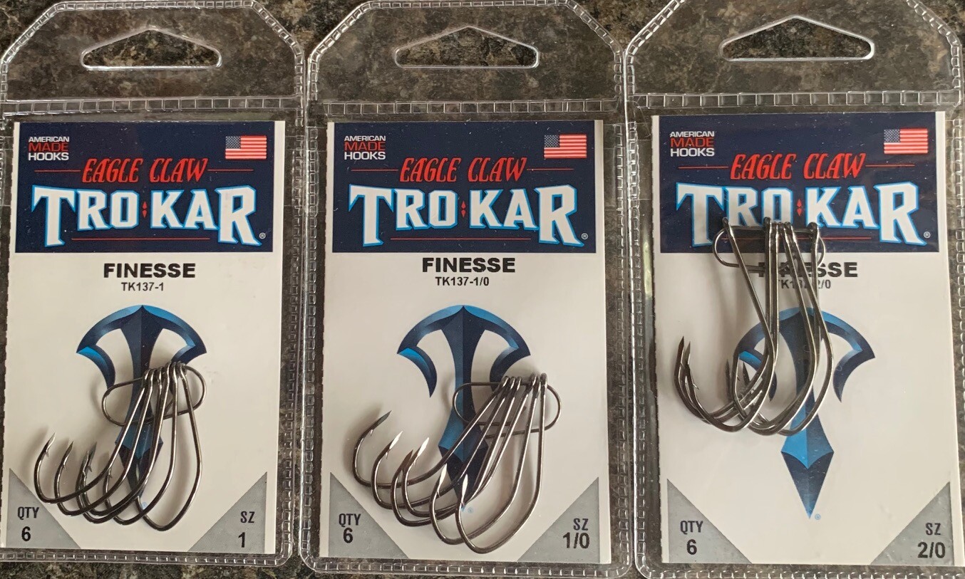 Lazer Trokar Finesse Also Known as Neko Hooks TK137 Choose