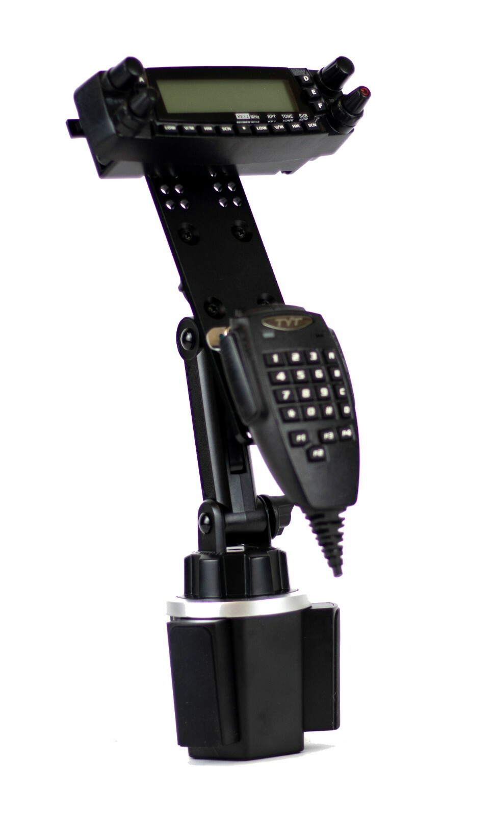 Cup Holder Mount With Mic hanger For Yaesu FT-7800 FT-8800 FT-8900 FT-857