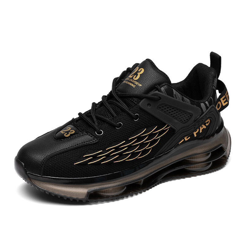 Mens Sneakers Sports Shoes Thick Soled Shock-absorbing Comfortable Running Shoes
