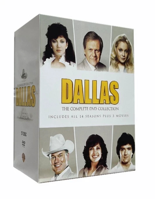Dallas: The Complete TV Series Season 1-14+3 Movies (DVD 57-Disc Set) Sealed