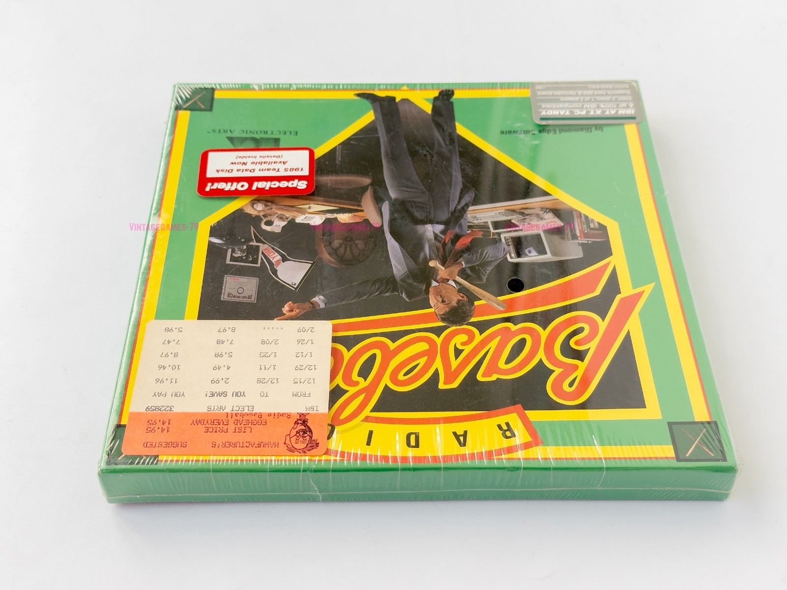 Radio Baseball - Electronic Arts - 1986 / IBM PC - Sealed