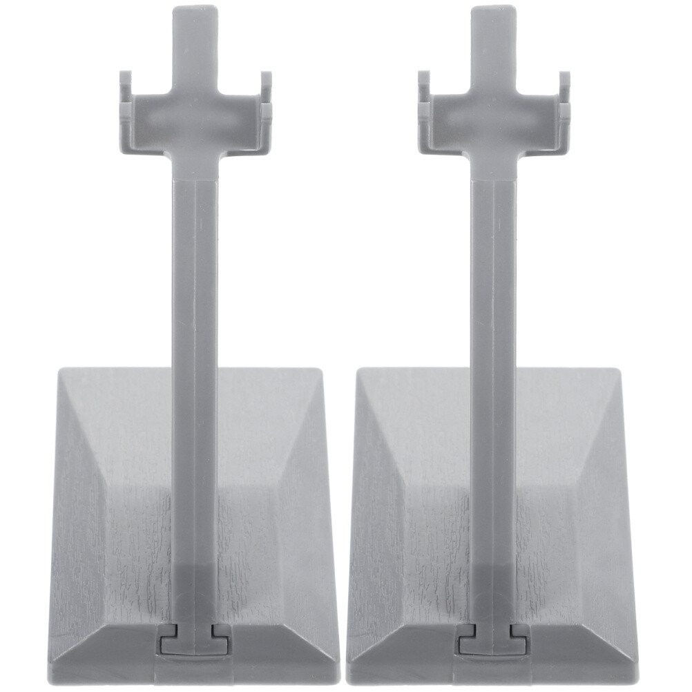 2pcs Plane Models Airplane Decor Display Stand Model Display Holder Support Base