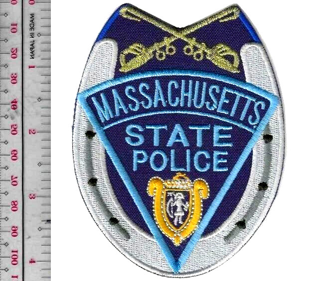 Massachusetts State PD Mounted Unit Horse Patrol State Parks & Beaches NO TARIFF