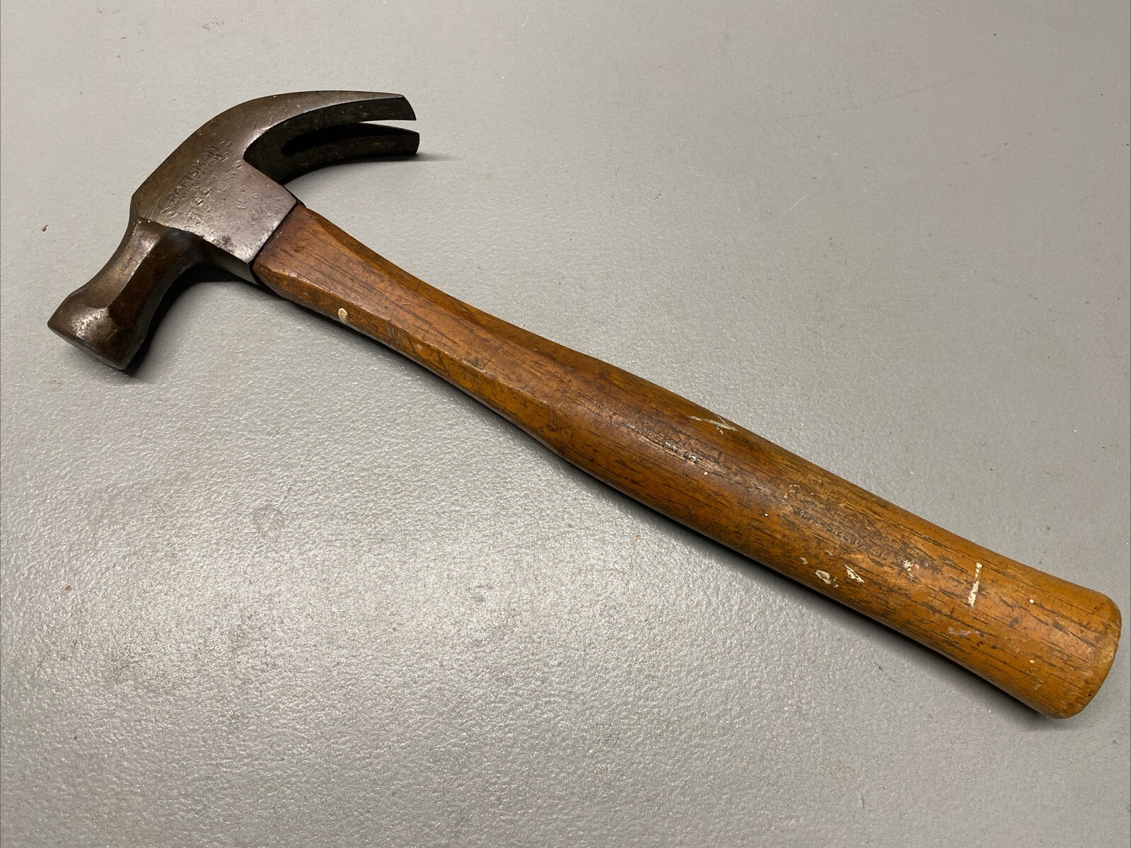 Vintage Craftsman Hammer Curved Claw Wood Handle 16oz