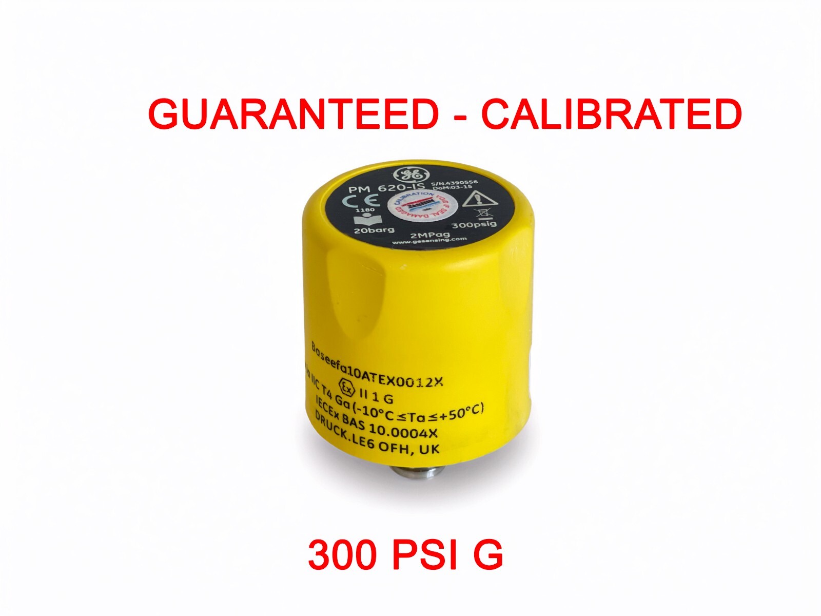 GE DRUCK PM620-IS Pressure modules -14.5 to 300 PSIG for DRUCK DPI620-CALIBRATED
