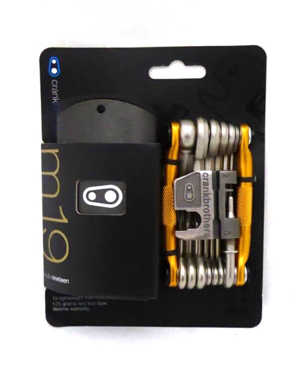 Crank Brothers m19 19-Function Bike Multi-Tool with Chain Breaker and Torx Case