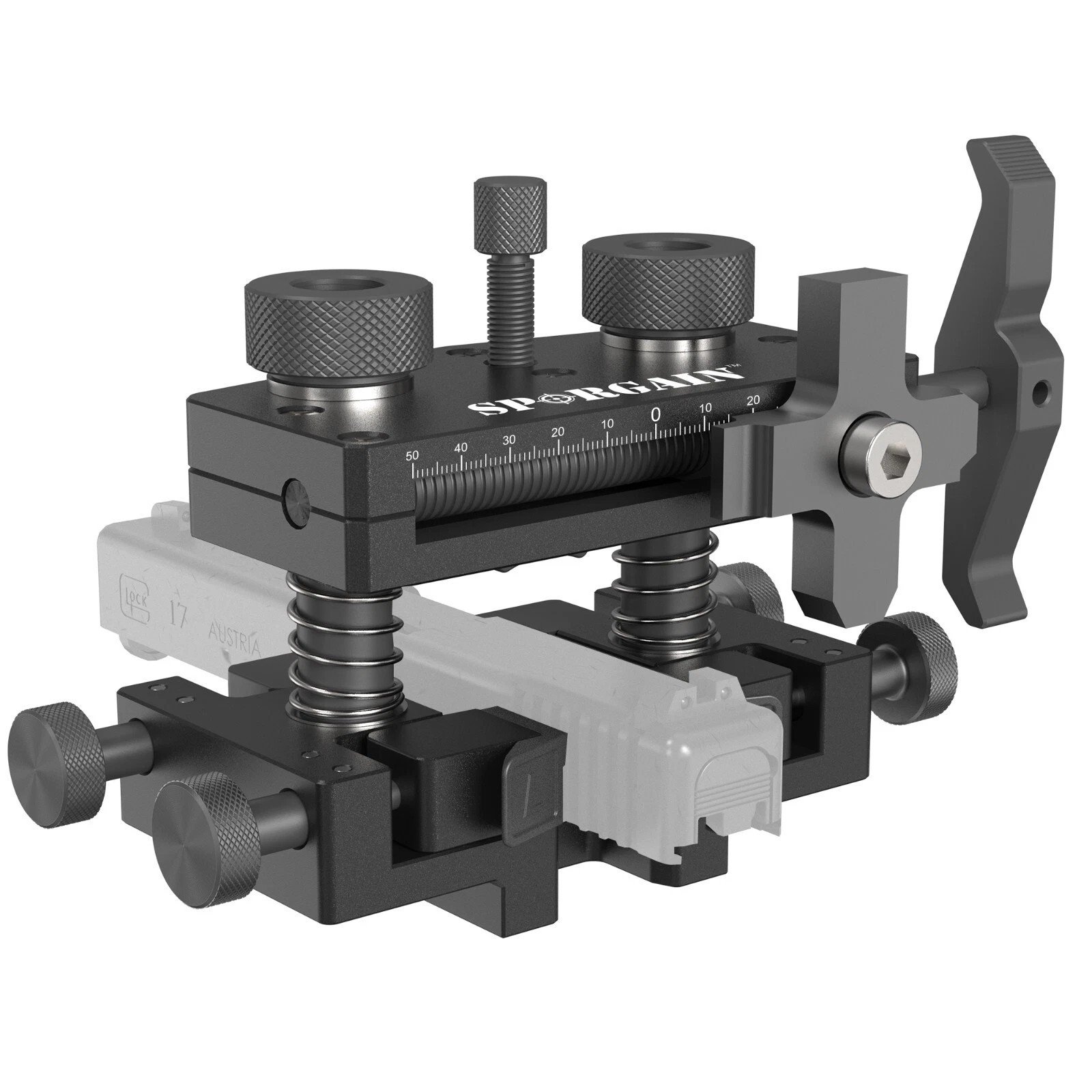 Pistol Sight Pusher Tool for Handguns Front Rear Sight Removal Adjustment