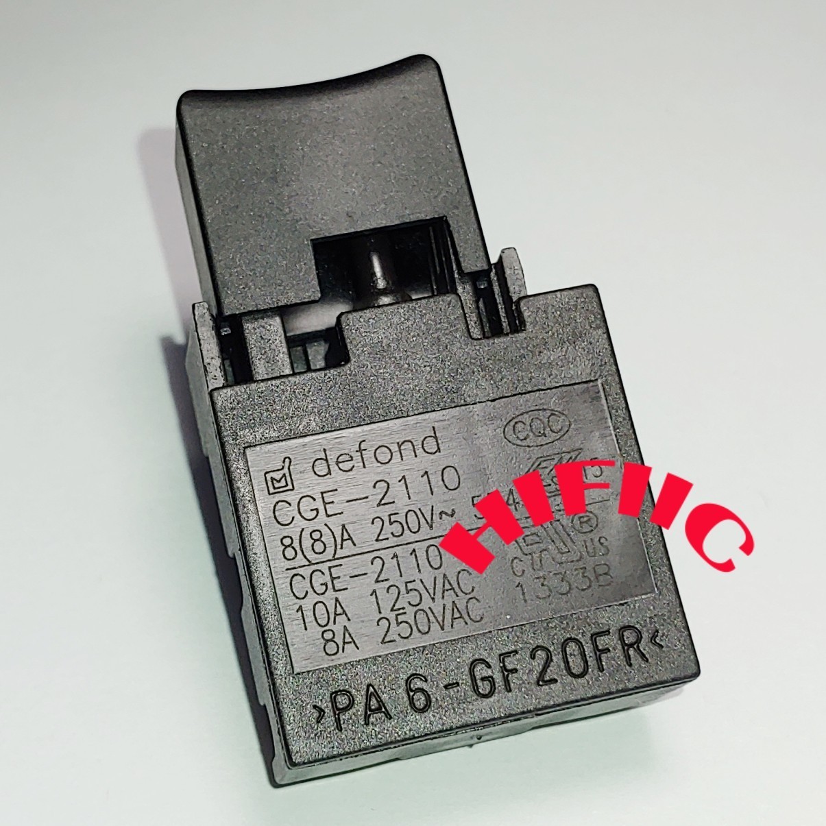 1 PCS Defond CGE-2110 / CGE-2115 Trigger Switch 15A 125VAC/8A 250VAC