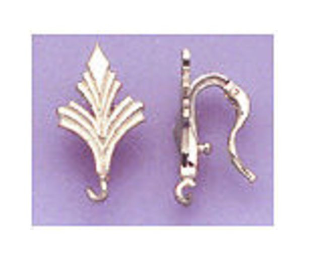 Sterling Silver Dangle Clasp Enhancer Bail