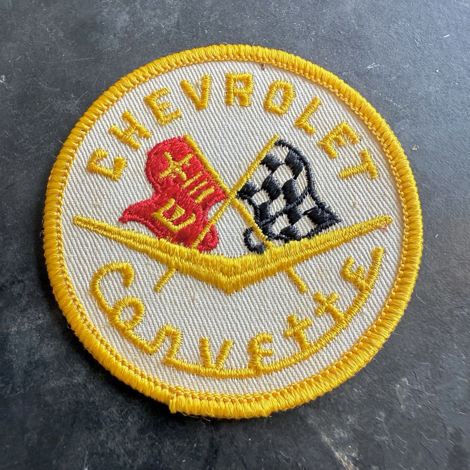 Vintage 1960s Chevrolet Corvette Patch Mint Unused