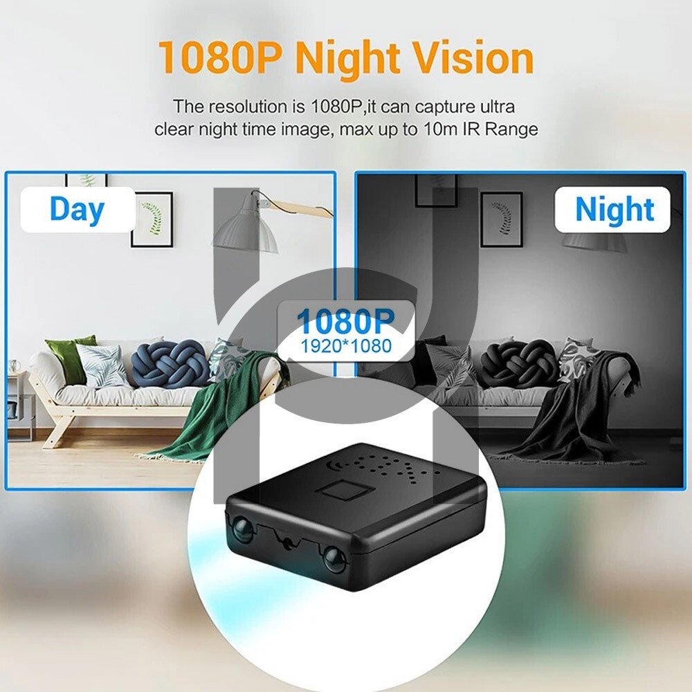 Smart Mini WiFi Camera Wireless 1080P HD Night Cam Home Security