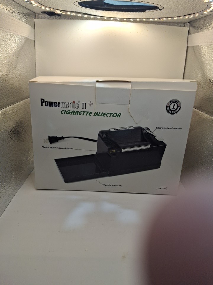 Powermatic 2 + PLUS Electric Injector Machine for Regular and 100mm Cigarette