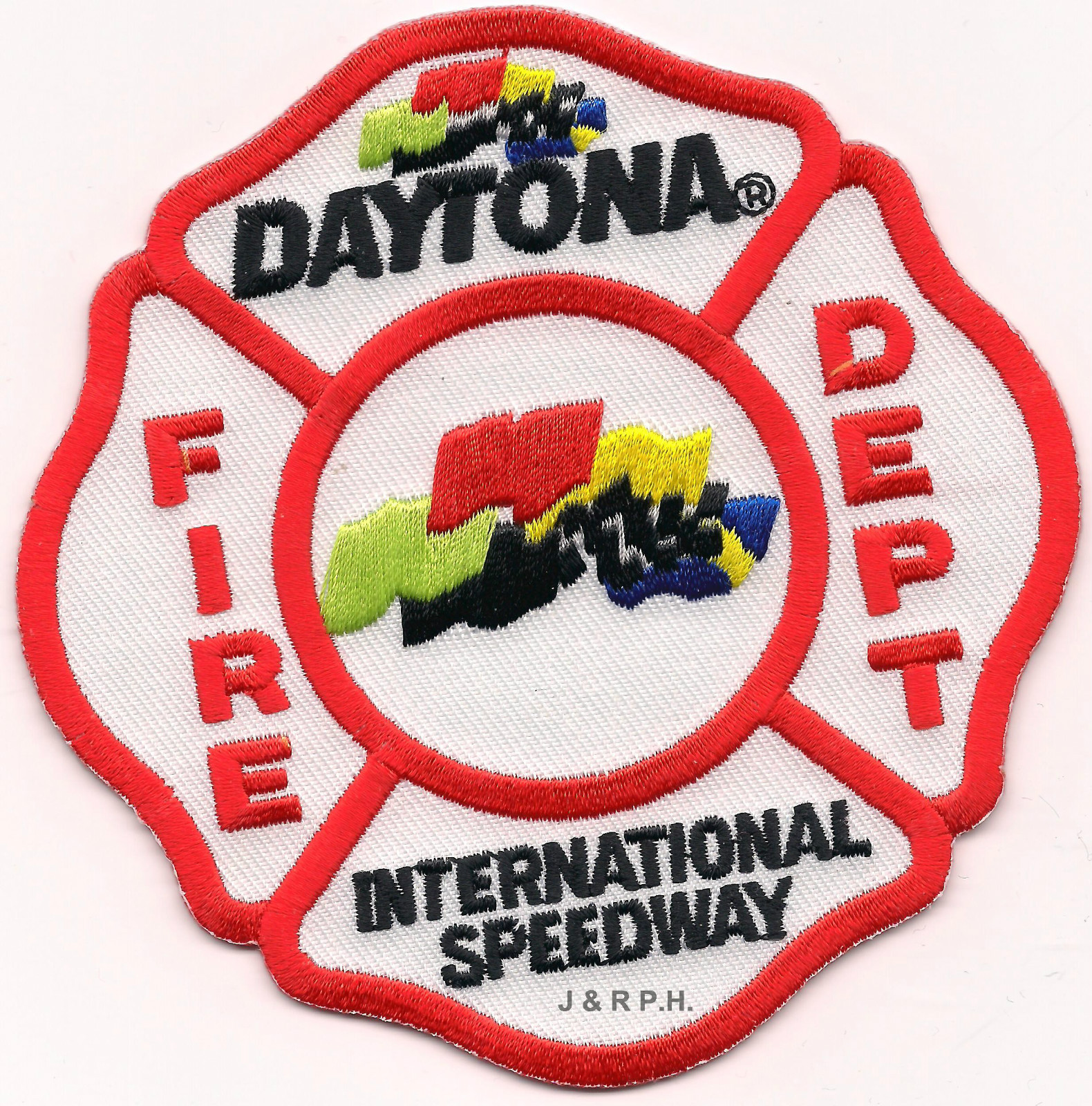 Daytona International Speedway, Florida  (4" x 4" size)  fire patch