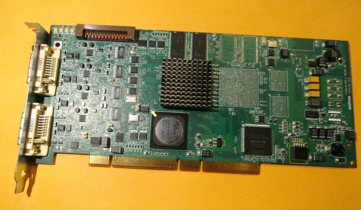 Matrox 7190-02 REV.A  Solios XA SOL6M4A M086960 MFG. P/N 63039621298 VER.203