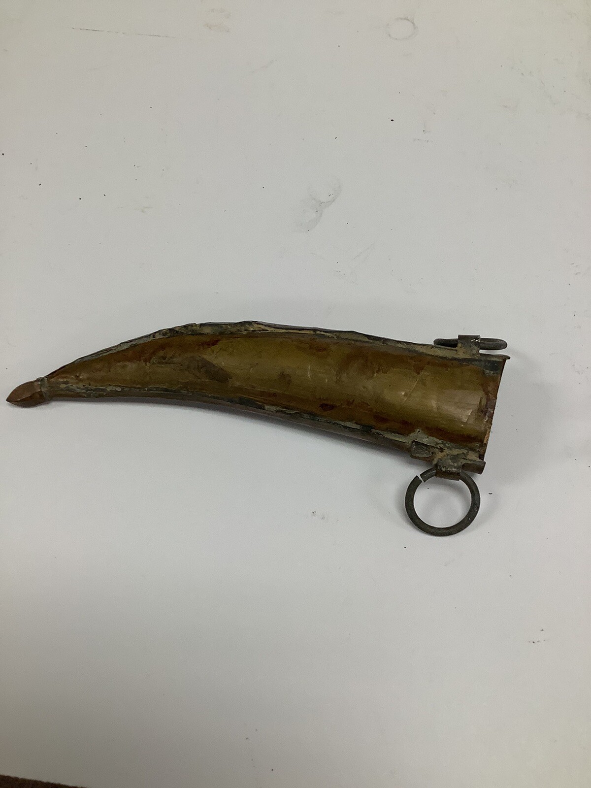 Decorative Inlay Handled Dagger With Engraving On Blade