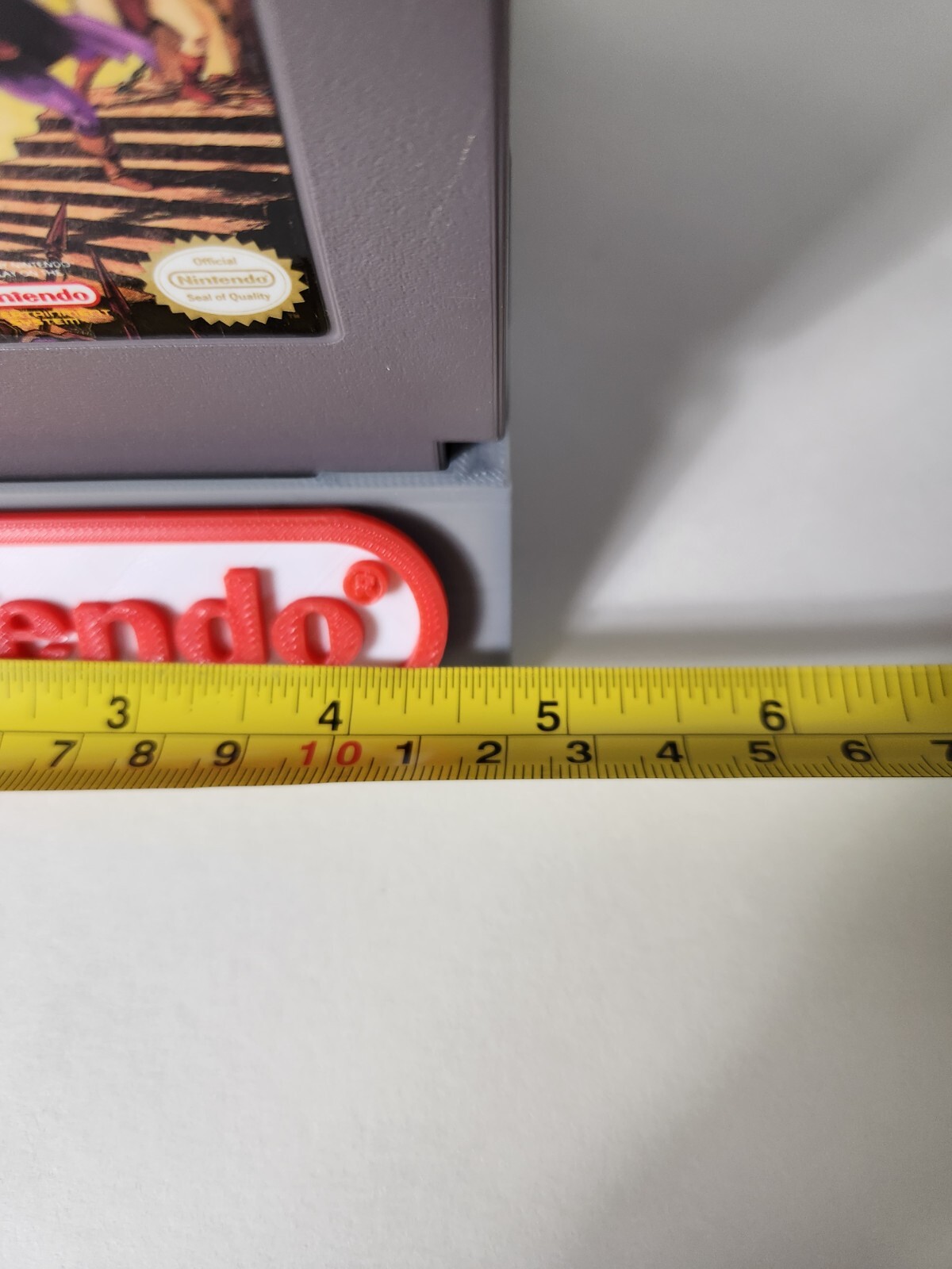 Nintendo NES Six Cartridge Display Stand, 3D Printed Holder