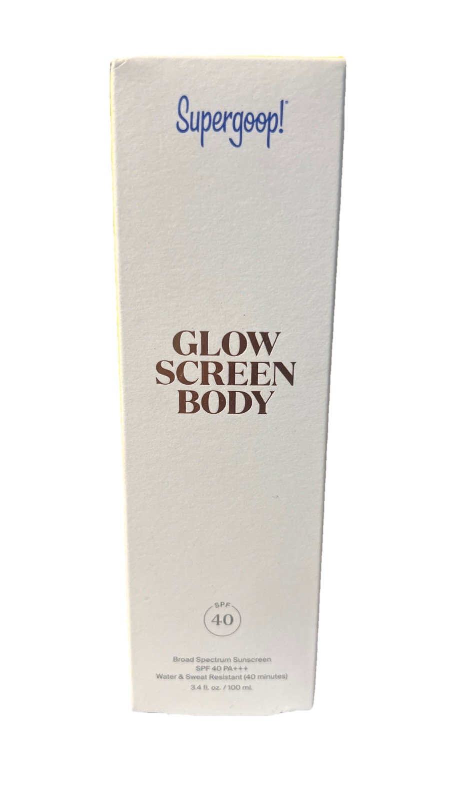SUPERGOOP! Glowscreen Body SPF40 PA+++ Sunscreen