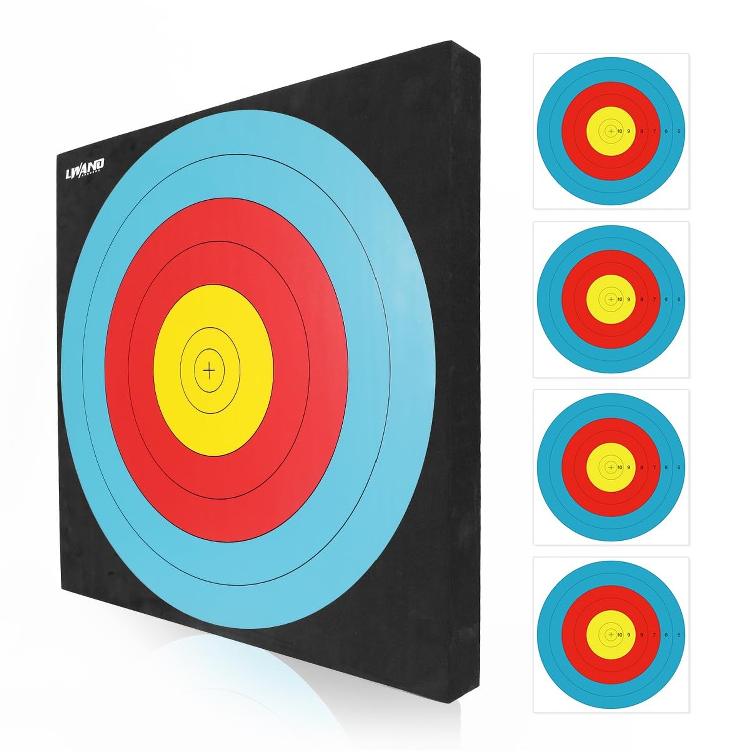 20'' Foam Target High-Density Archery Bow & Arrow Target for Backyard